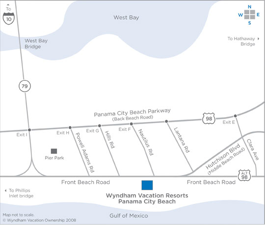 Map and driving direction for PANAMA CITY, FL