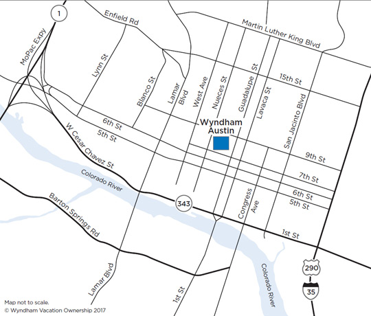 Map and driving direction for AUSTIN, TX