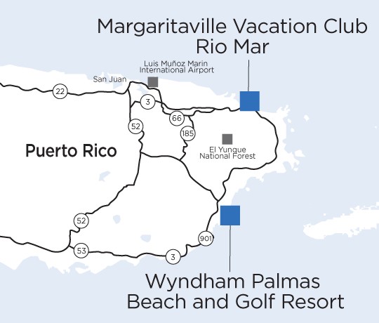 Map and driving direction for RIO MAR - MARGARITAVILLE, PR