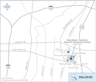Welcome Center Map - Click to Enlarge.