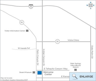 Welcome Center Map - Click to Enlarge.