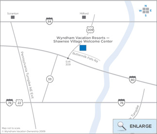 Welcome Center Map - Click to Enlarge.