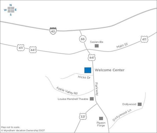 Map and driving direction for SMOKY MOUNTAINS, TN